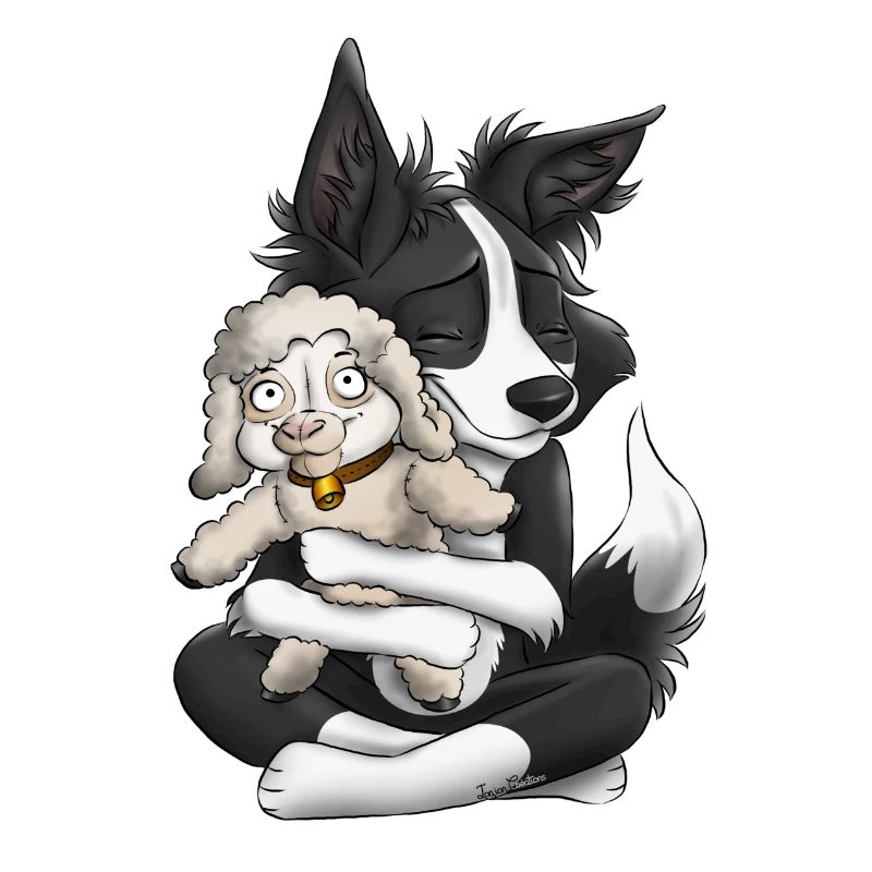Ich bin ein Schäferhund - schwarz