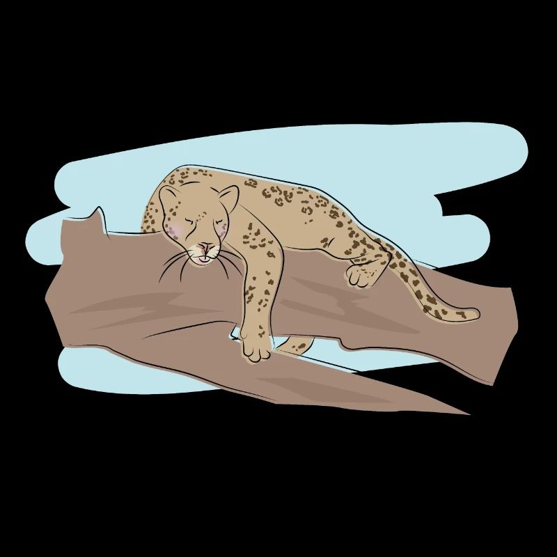 Illustrated design with Jaguar