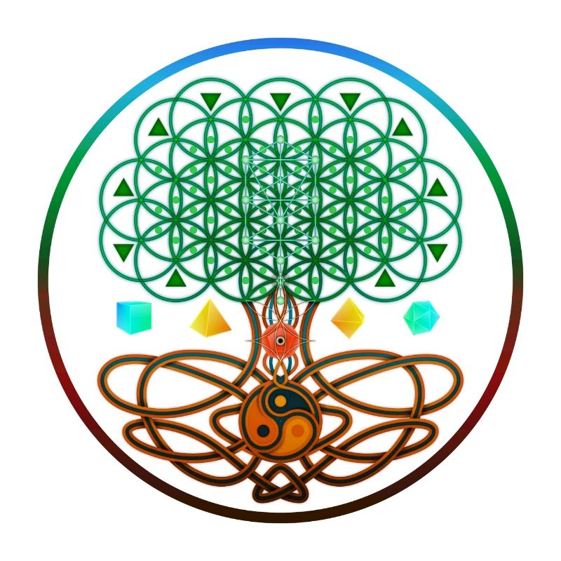 Baum des Lebens, Baum des Lebens, Heilige Geometrie