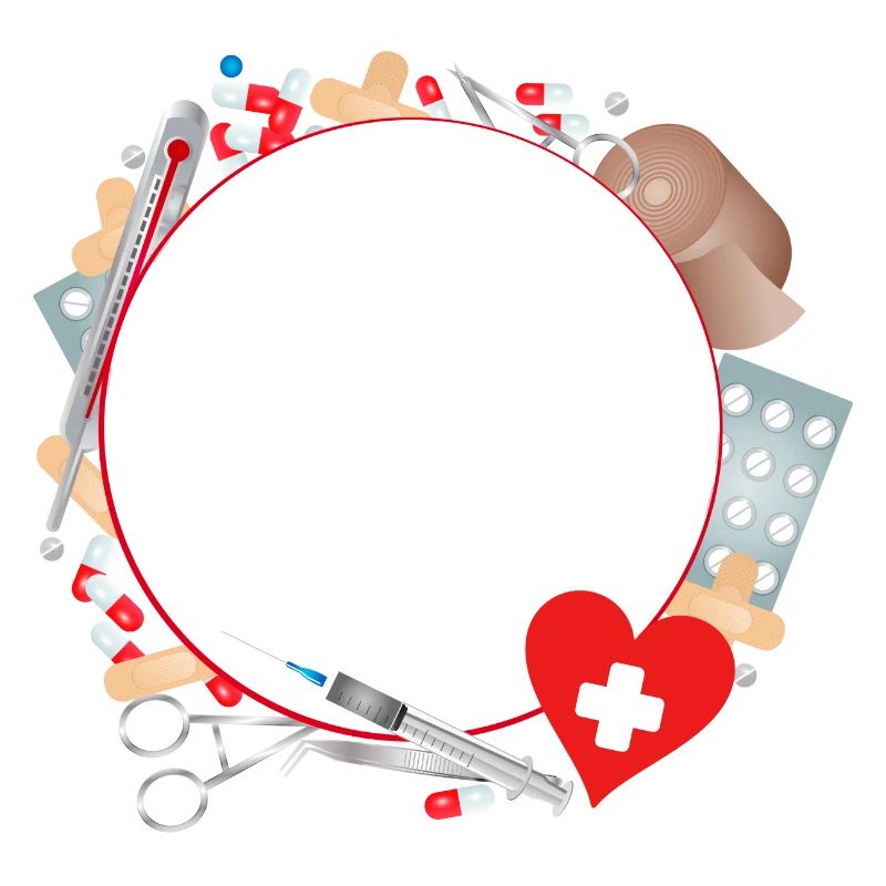 First aid kit or first aid kit as a frame