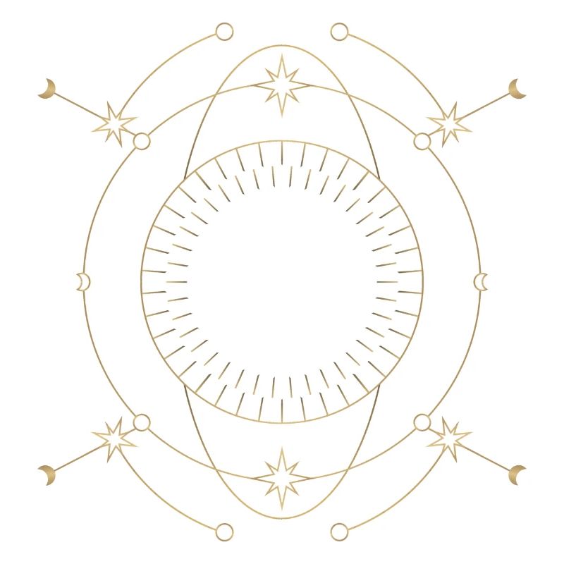 Conception de l’orbite du cercle d’étoile dorée