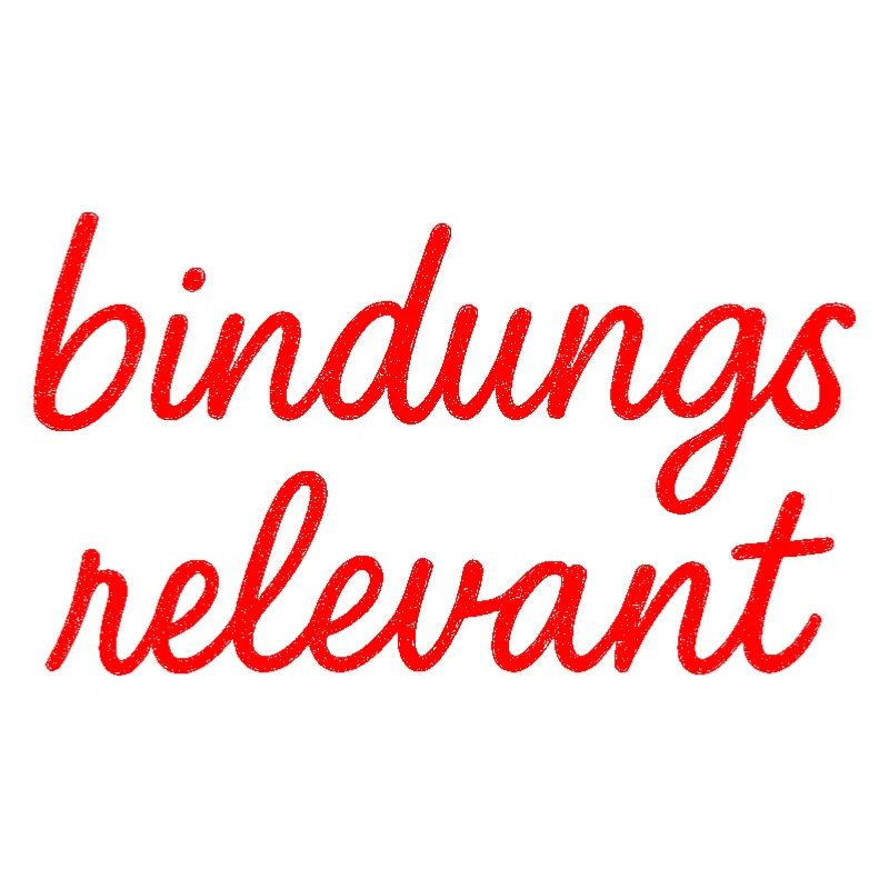 bindungsrelevant rot