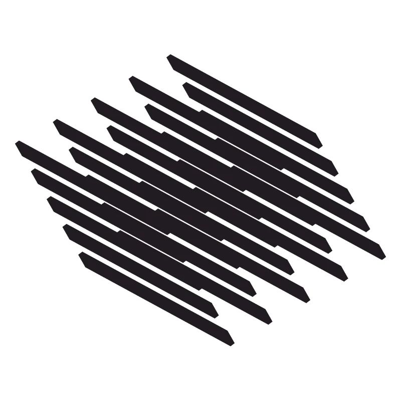Diagonal Scribble Monochrome Pattern