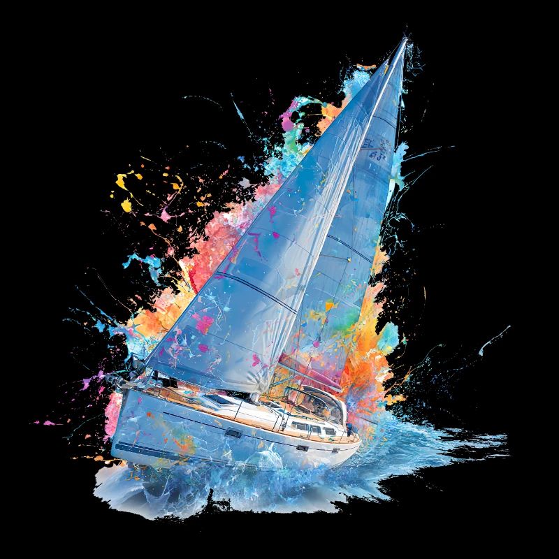 Explosion de couleurs de rêve de navigation