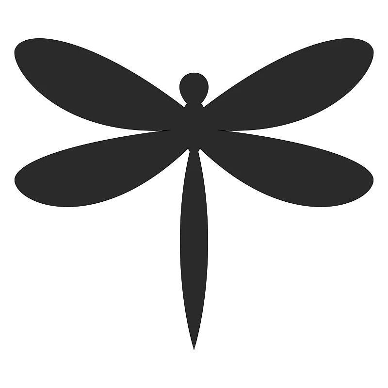 Silhouette de la Libellule