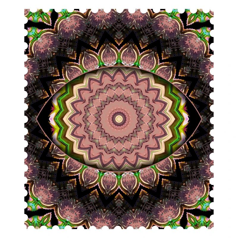 Cascade de Fleurs de Mandala