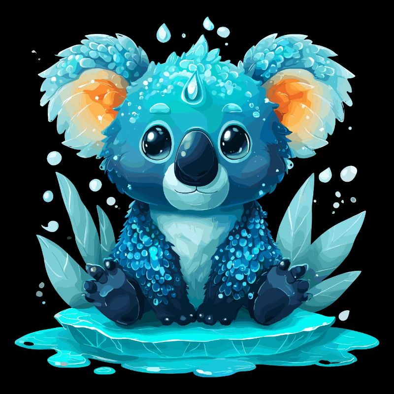 Kobalter Koala Wasserwelt
