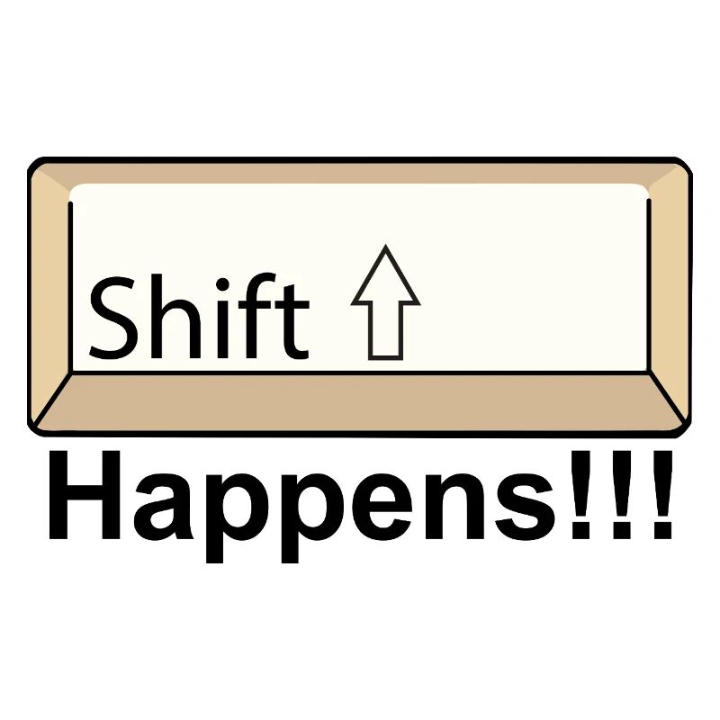 Shift Key Minimal Keyboard Design