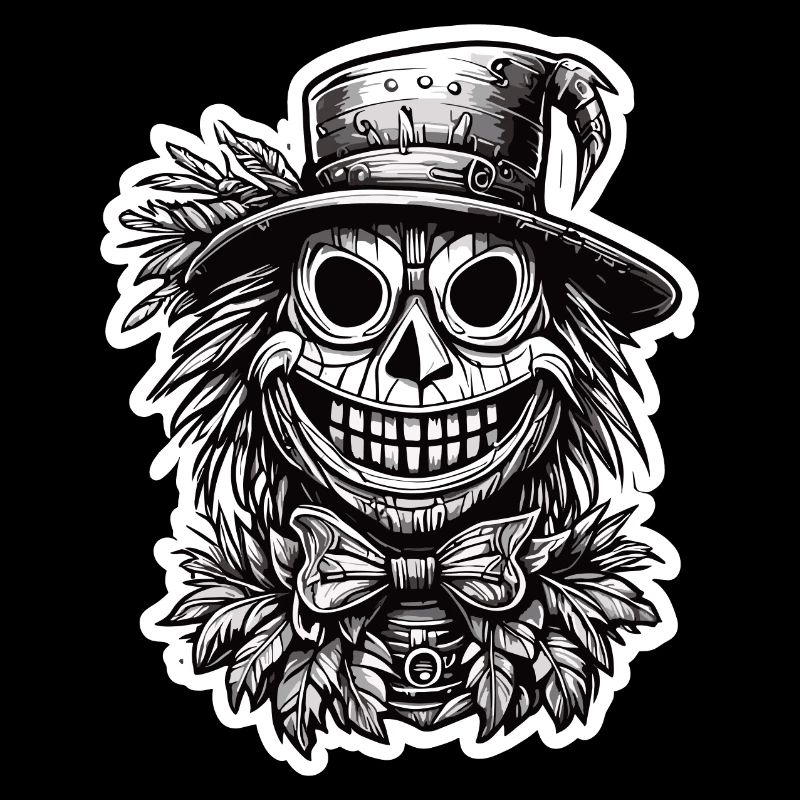 Vogelscheuche / Erntehelfer / Maisfeld / Feld