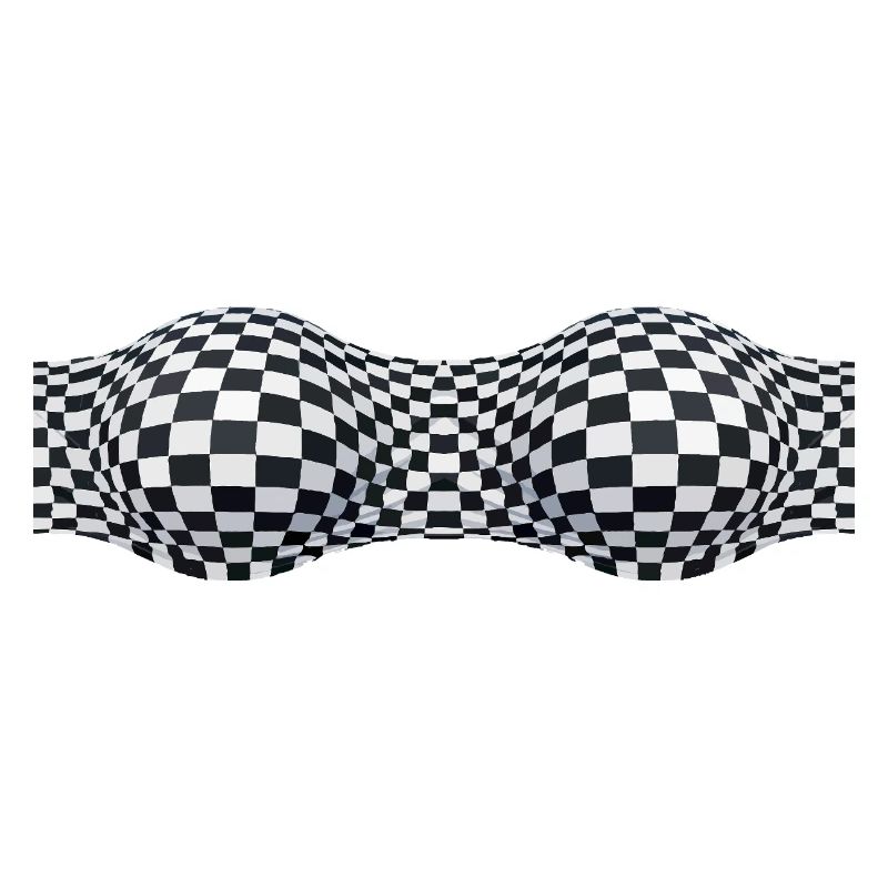 Folded Checkered Patterns