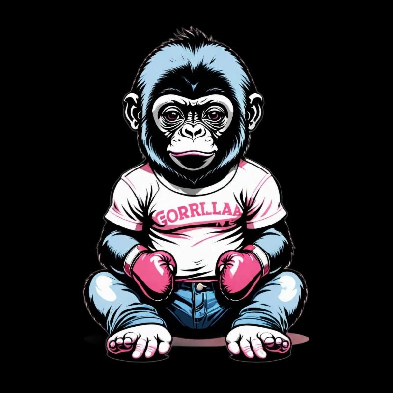 Boxe Boxeur Gorille
