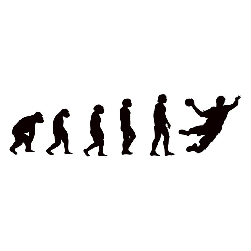 Handball Team Handballer Evolution Handball Player
