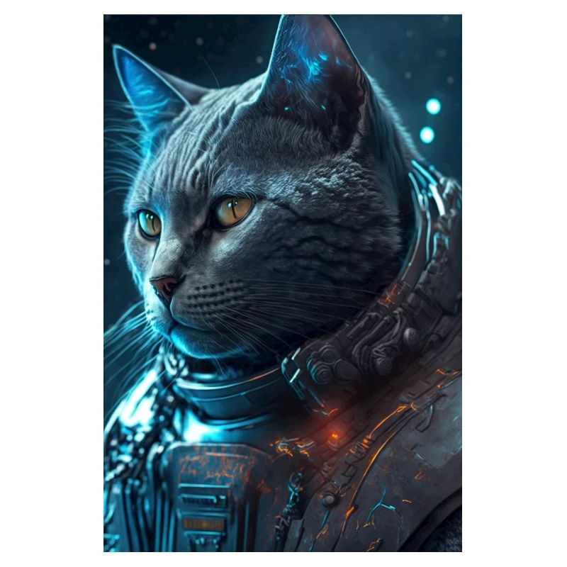 Chat dans l’espace