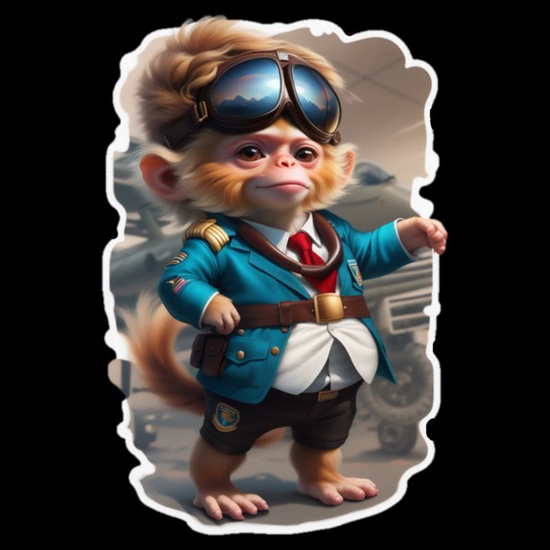 Pilote de singe