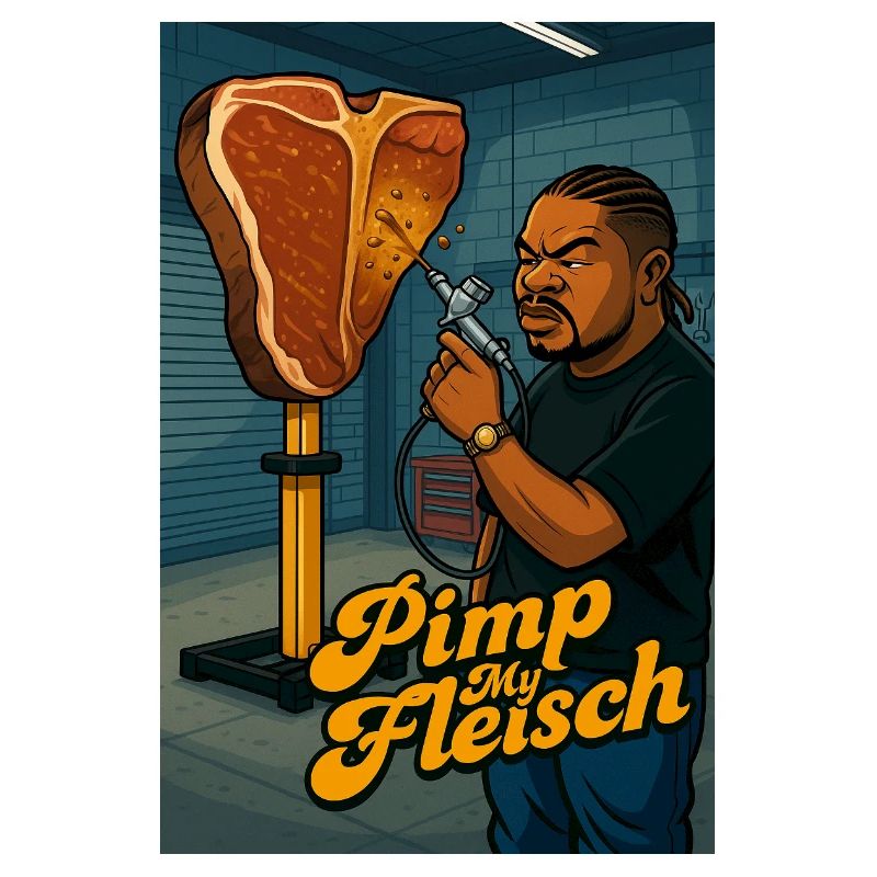Pimp My Fleisch (BBQ-Shirt)
