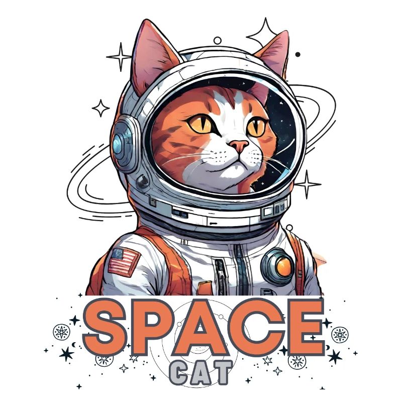 Astronaute Chat de l’Espace