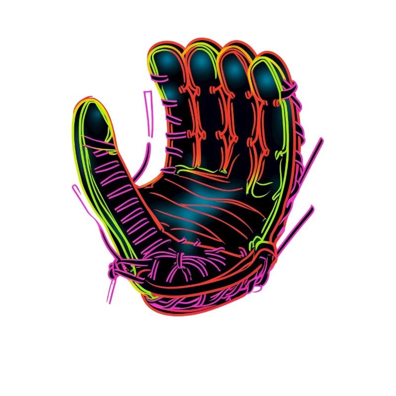 Gant de baseball Synthwave