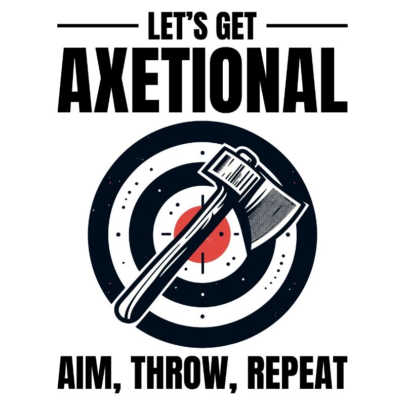 Axetional Axe Throwing Bullseye Aim Throw Repeat