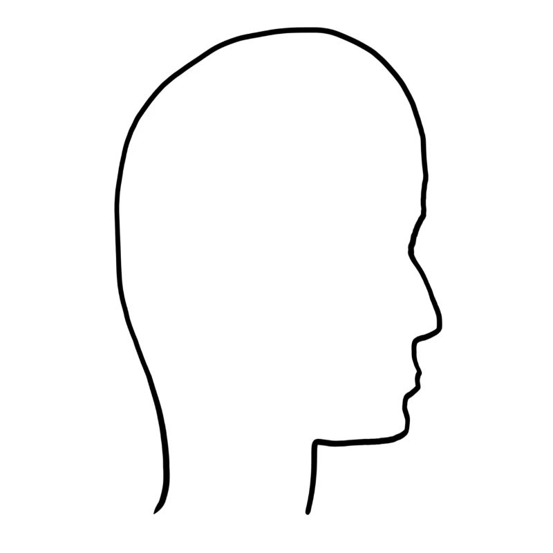 Head Profile People Side