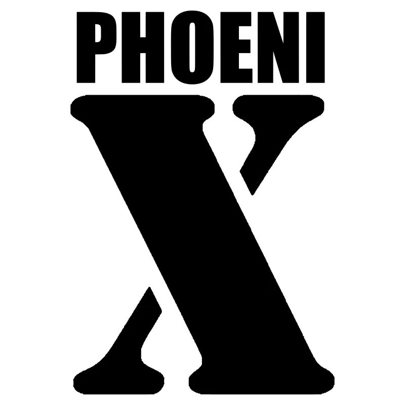 Phoenix – First Name Design | Minimal Typography
