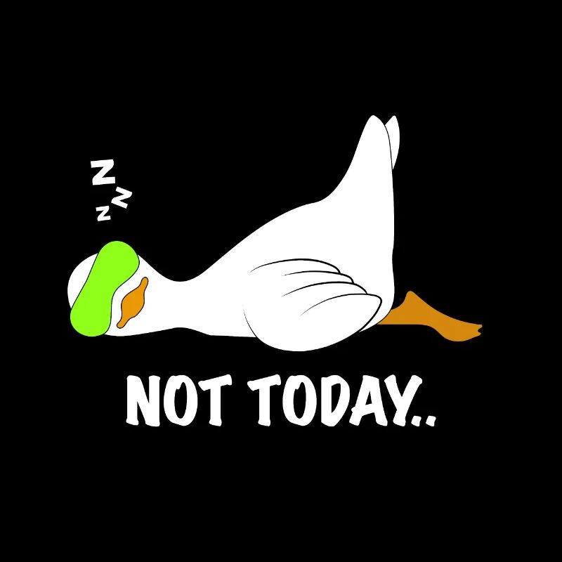 duck funny lazy saying