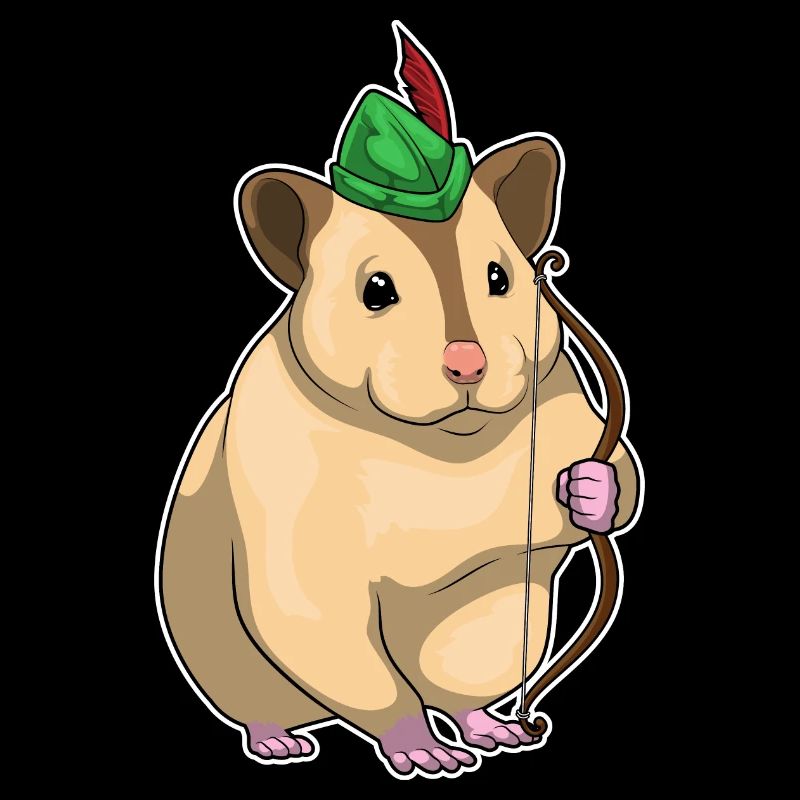 Hamster Bogenschütze Bogen