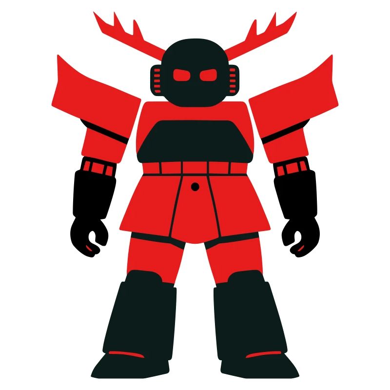 Samurai Robo with Antlers