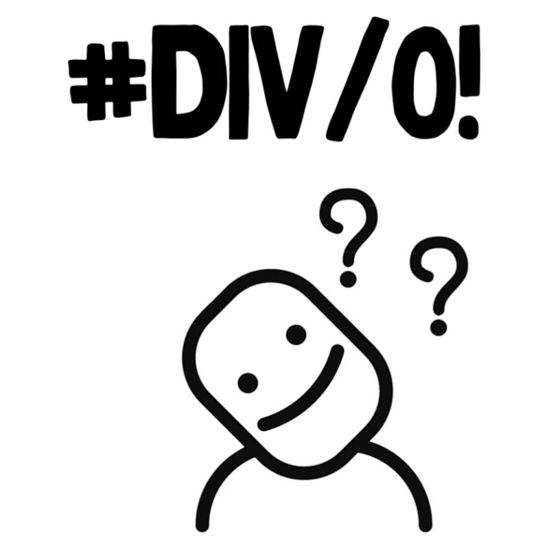 #DIV/0! Excel Error