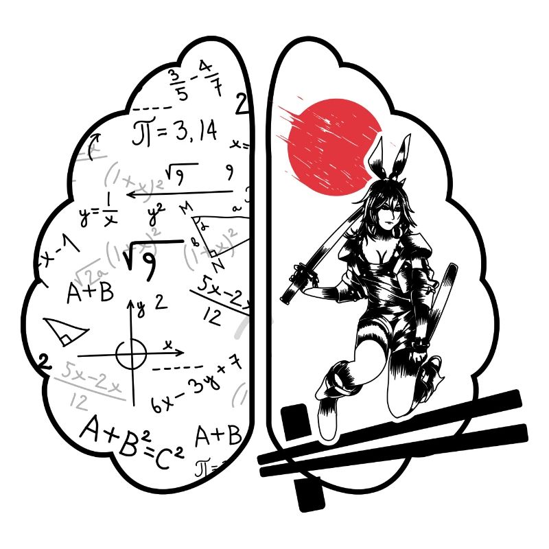 Math lesson "half math half anime"