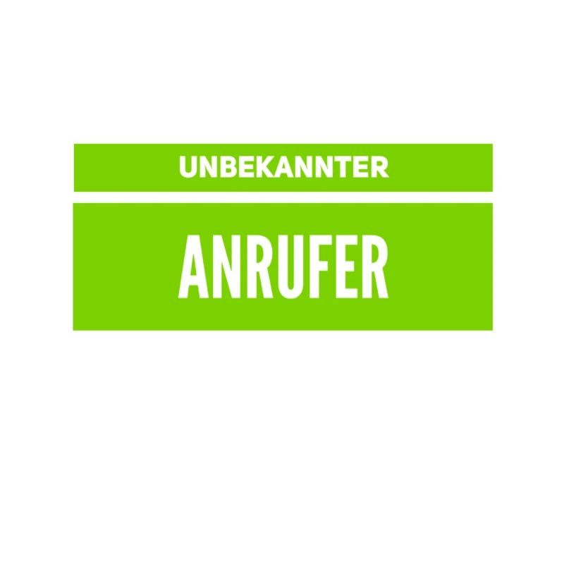 wer ruft da an?