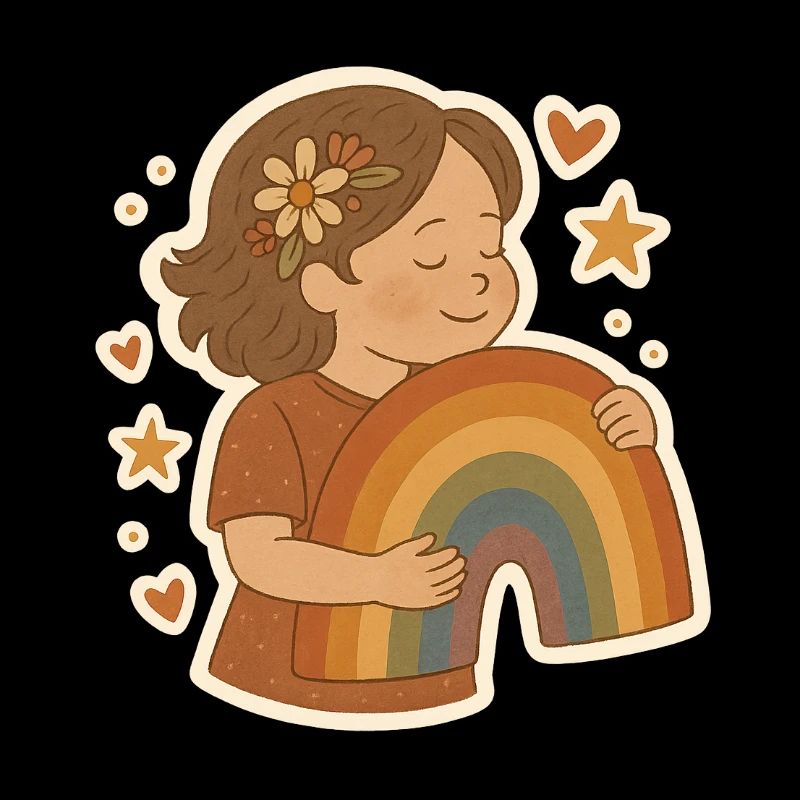 Regenbogen Liebe – Pride Mädchen Design