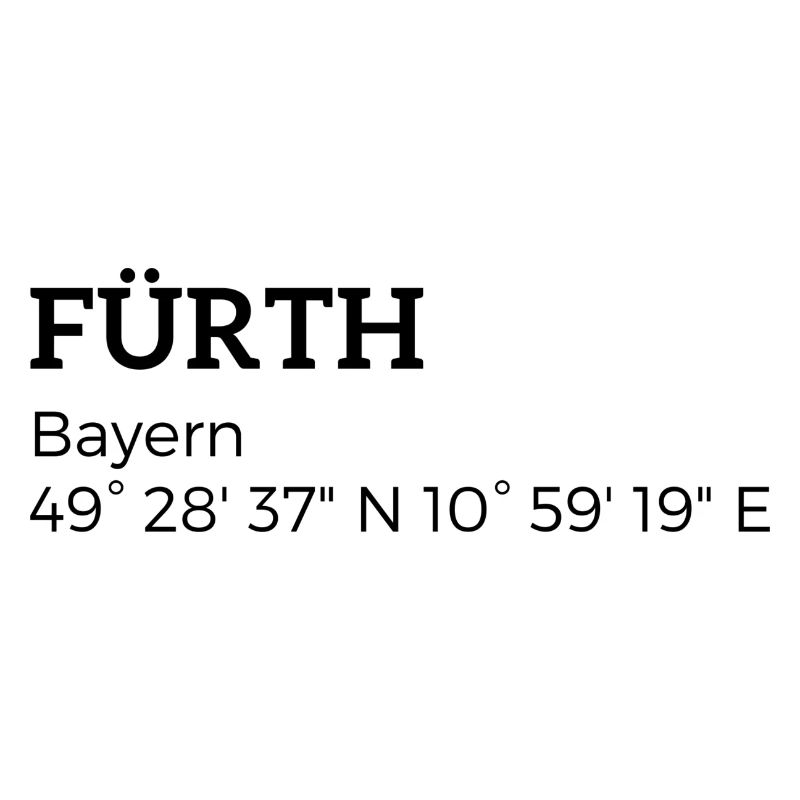 Fürth Bavaria coordinates