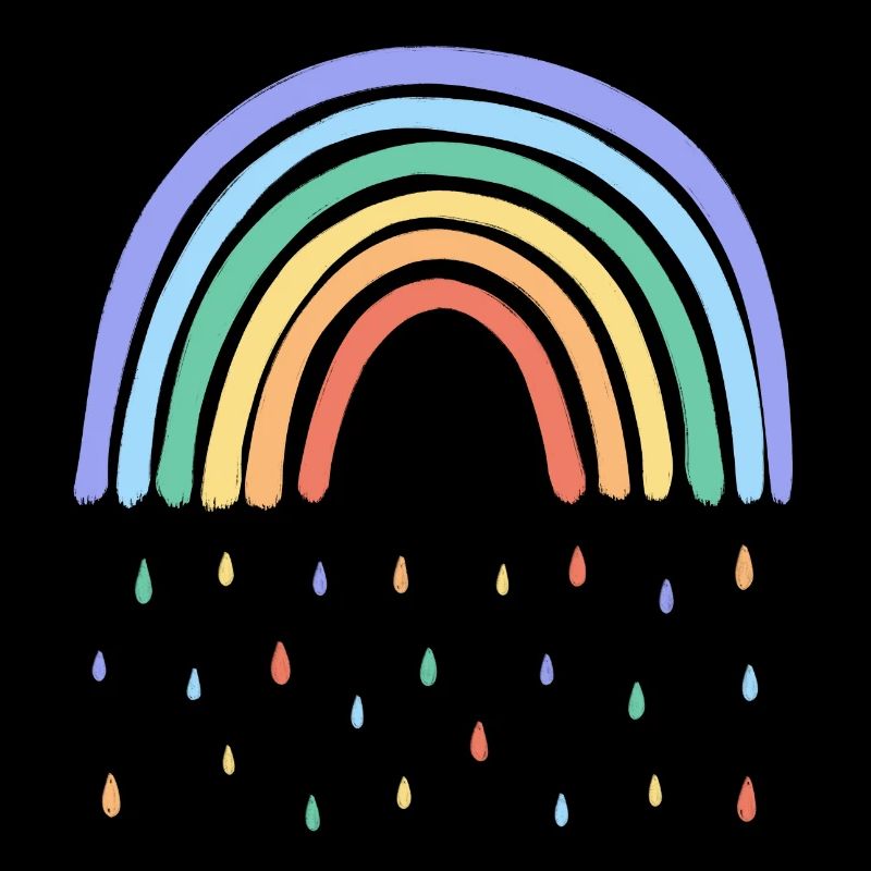 Regenbogen Regen