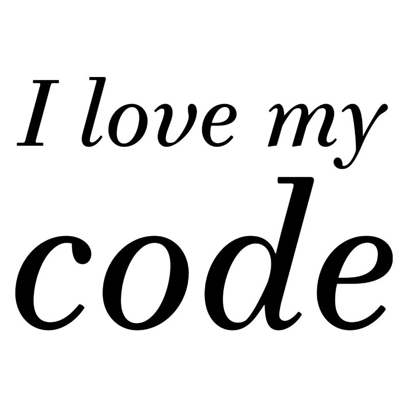 J’adore mon code