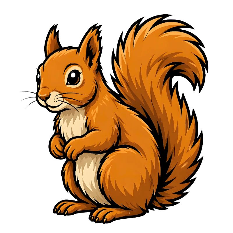Rotes Eichhörnchen
