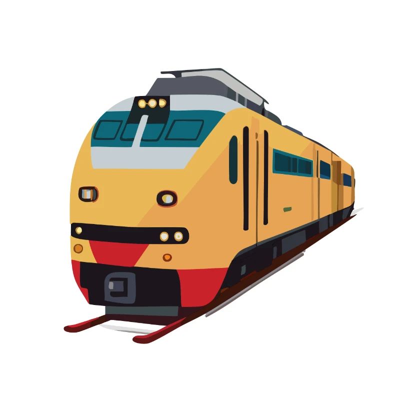 Moderner Passagierzug