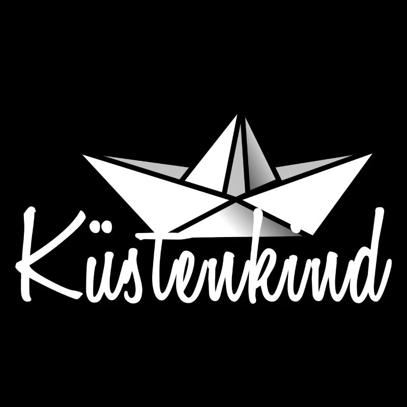 Papierboot Küstenkind