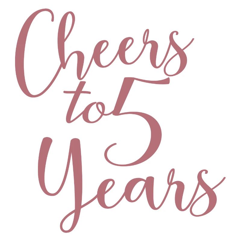 Vive le 5e anniversaire de 5 ans