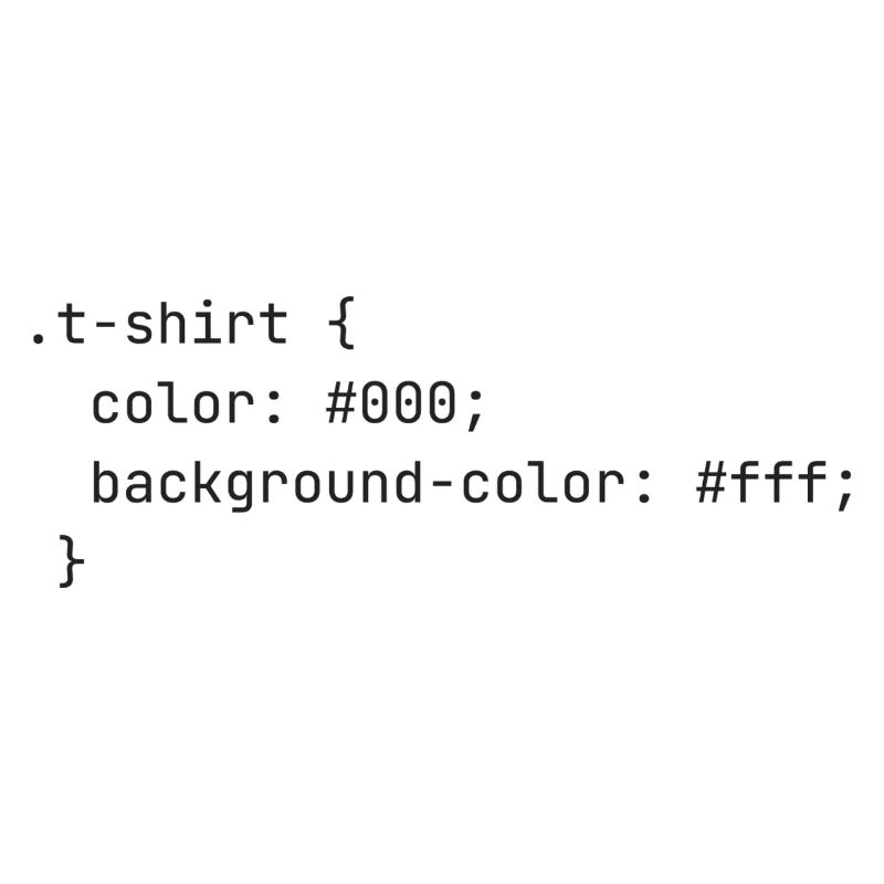 Developer css T-shirt