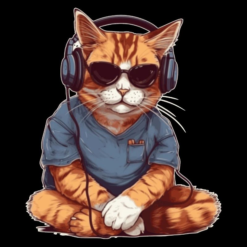 Katze Katzen cool Geschenkidee