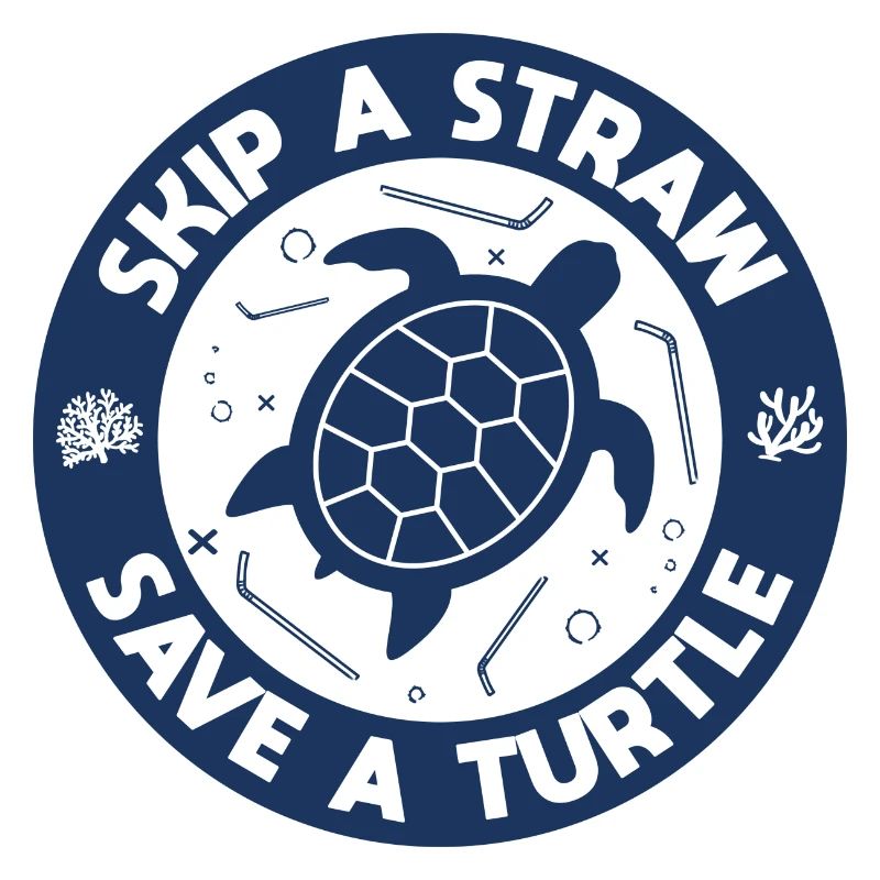 Skip a straw save a turtle