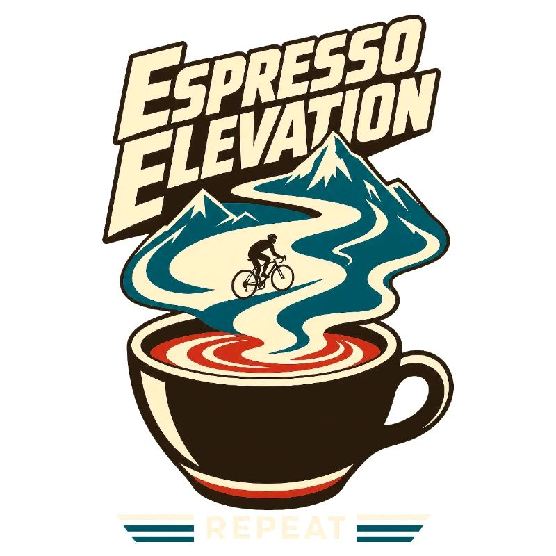 Road Cycling Espresso Elevation Mountain Climb Hum