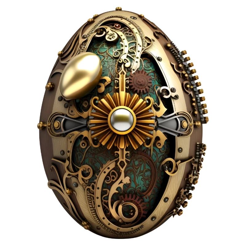 Steampunk Easter Egg