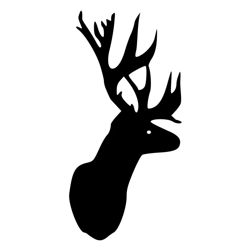 Deer Head - Antler - Hunter