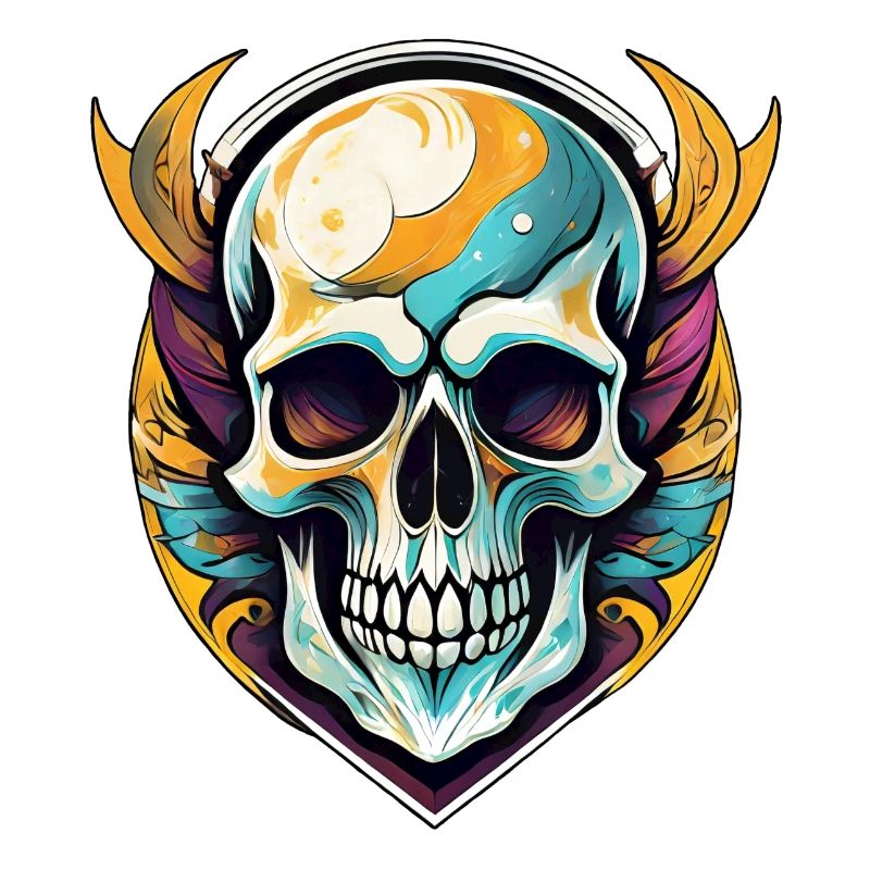 Artistic Skull, Skeleton, Morbid