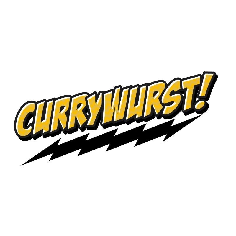 Currywurst Graffito