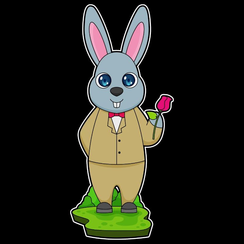 Rabbit Groom Suit Wedding