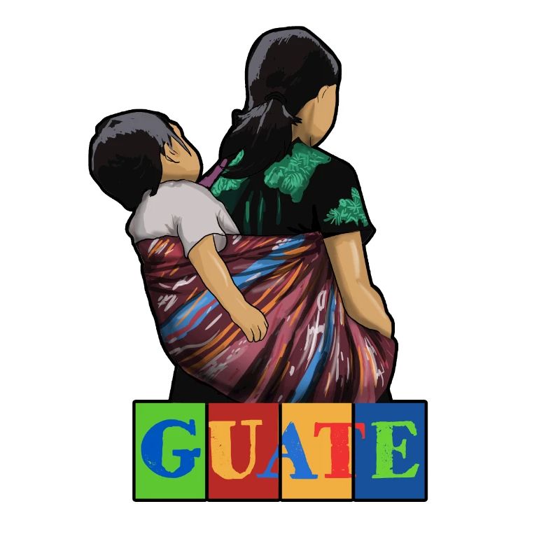 Guatemala drapeau guatémaltèque ADN I cadeau