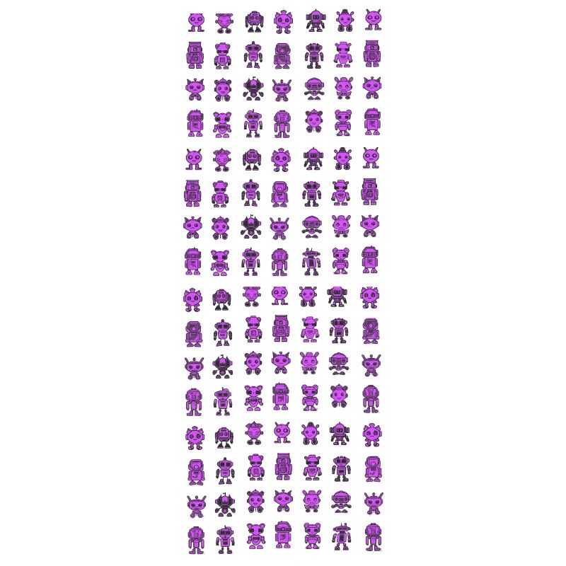 Robot Pattern Robot Pattern