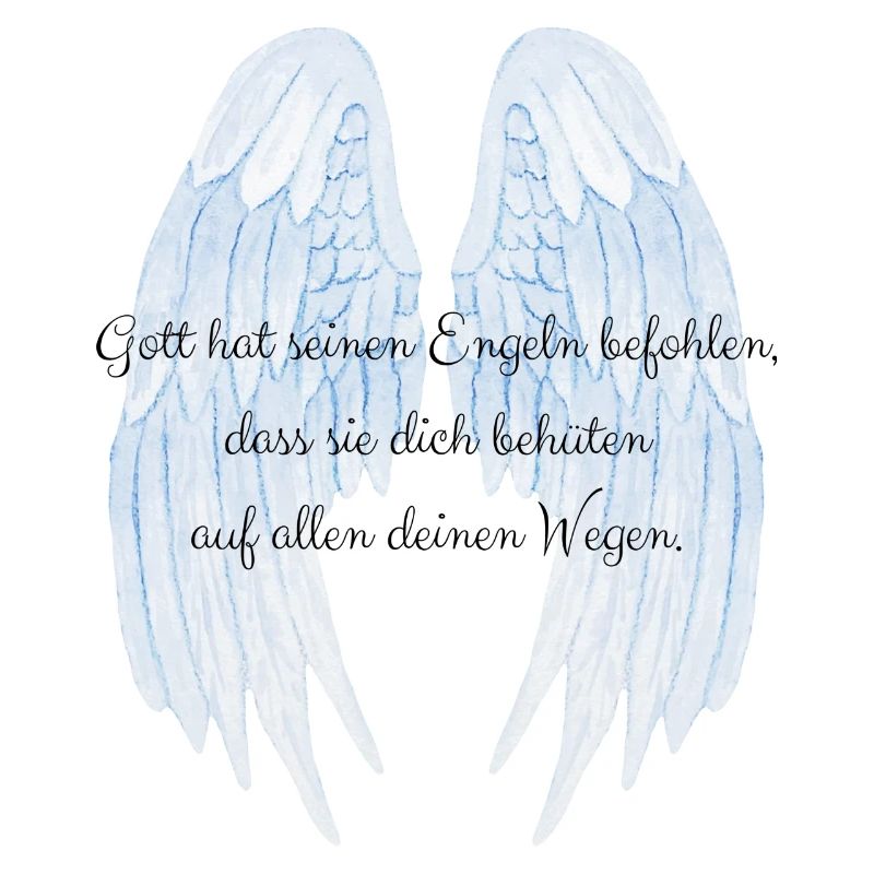 Dieu a commandé à ses anges de dire ange gardien